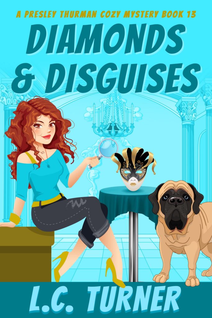 13 Diamonds and Disguises 1600x2400 Diamonds & Disguises - A Presley Thurman Cozy Mystery Book 13
