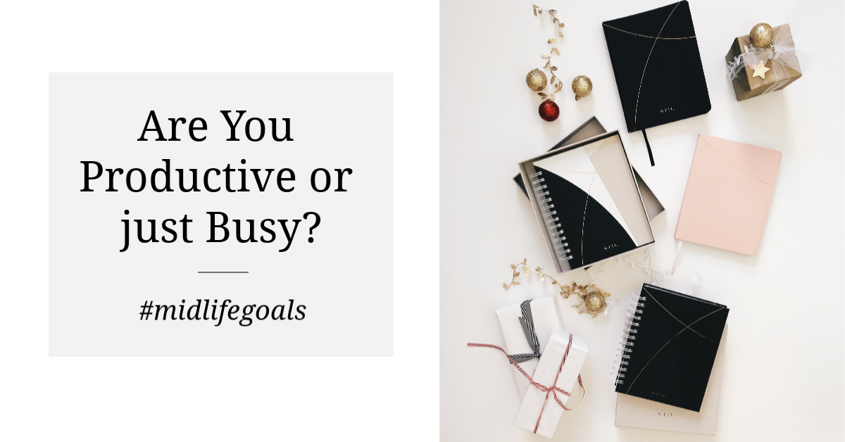 being busy or productive