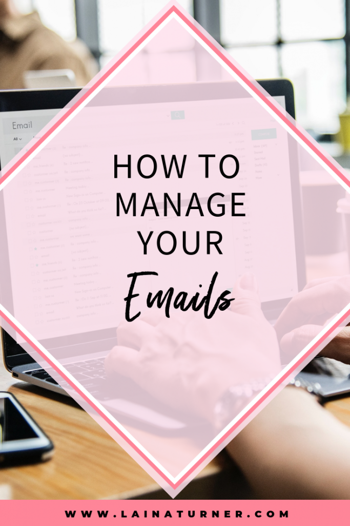 how to manage your emails