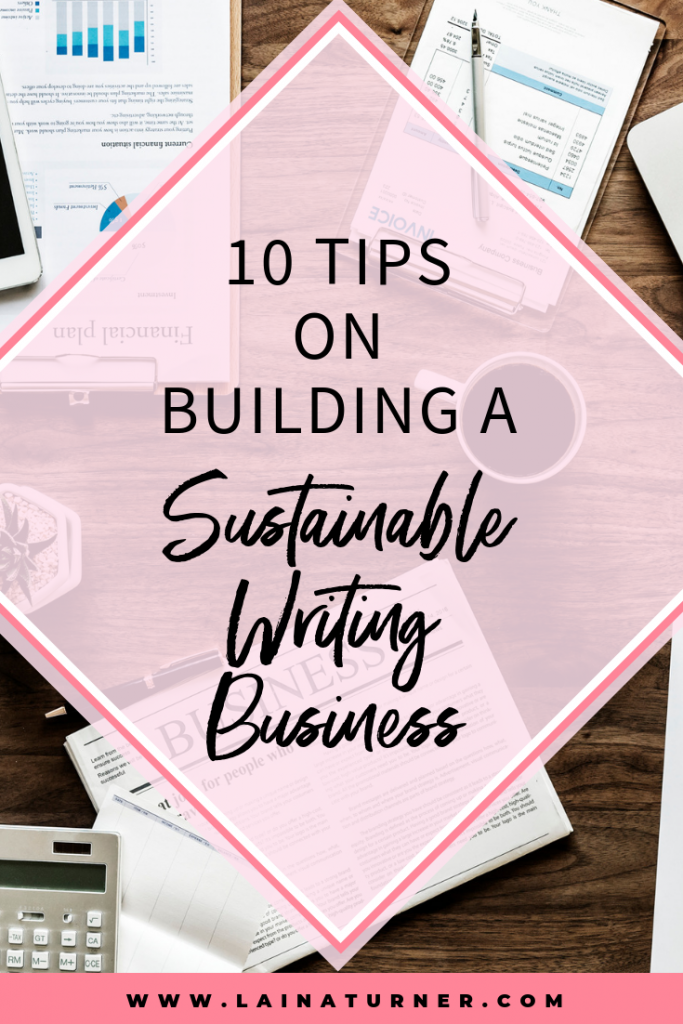create a sustainable writing business