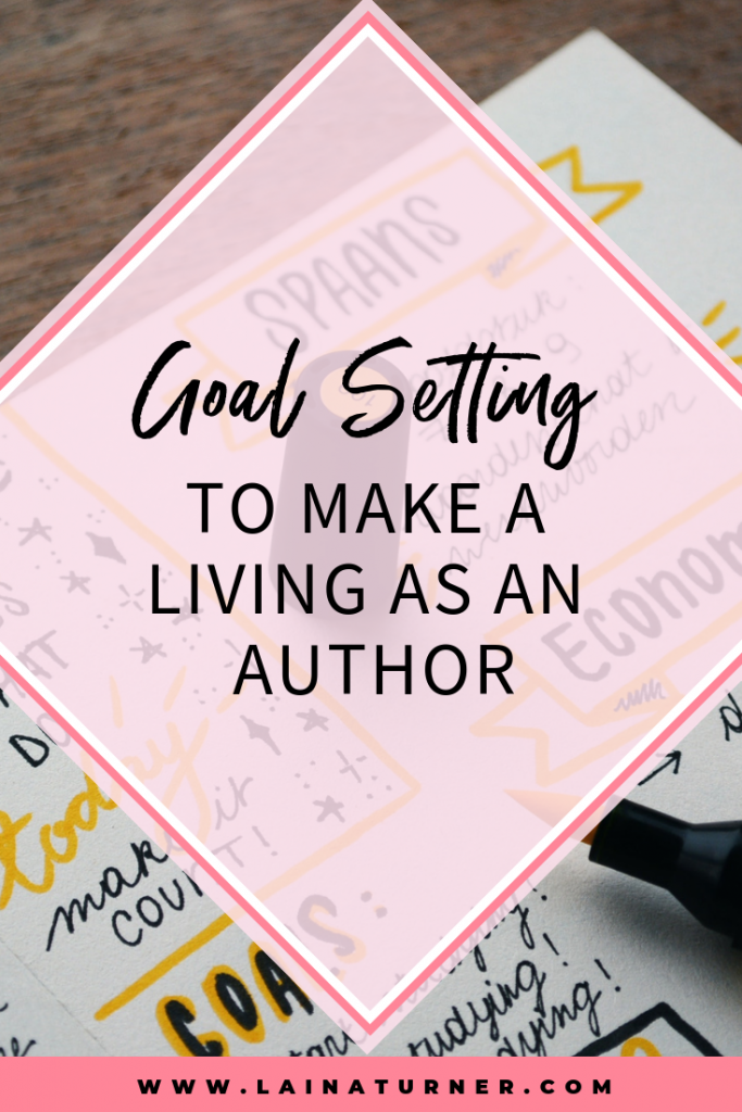 Goal setting to make a living as an author