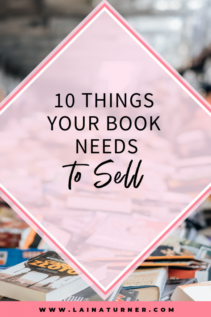 10 things your book needs to sell