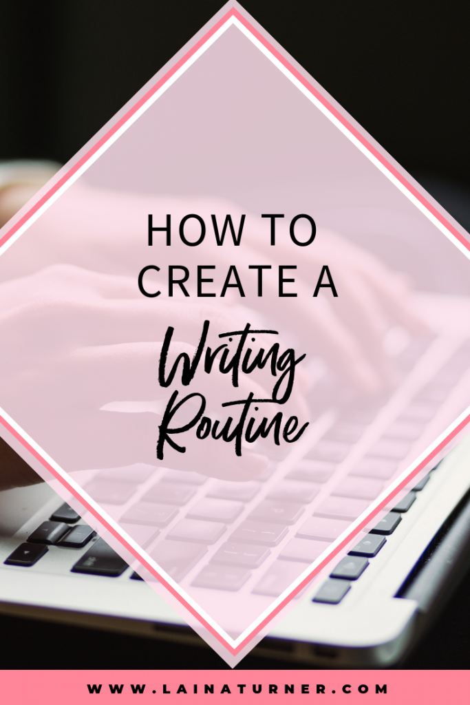 How to create a writing routine?