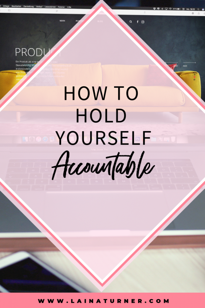 Hold Yourself Accountable as An Author