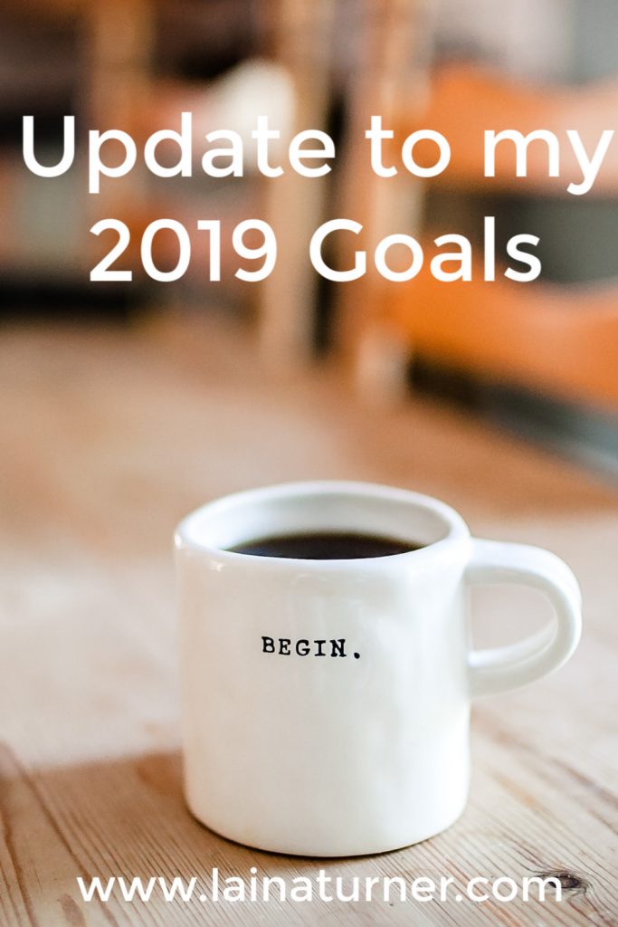 goals pin 2019 Goals Update!