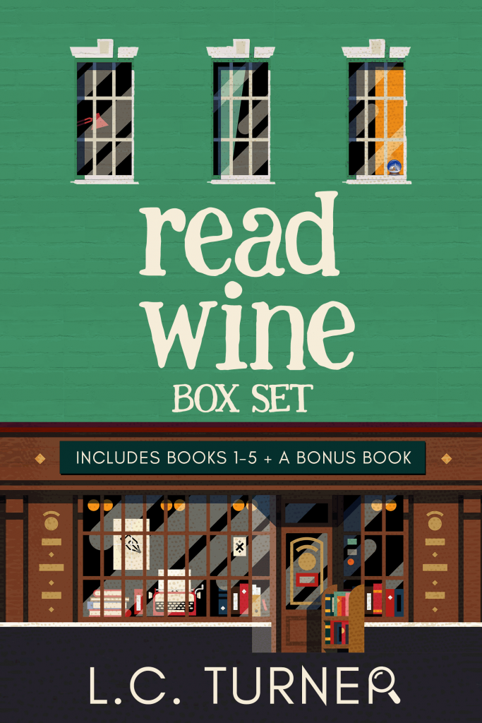 A Read Wine Bookstore Cozy Mystery Boxed Set Books 1-5 PLUS a Bonus Book