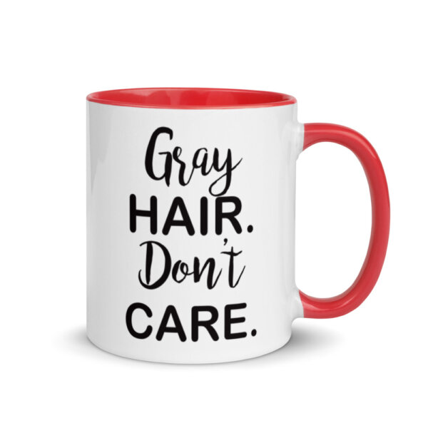 mockup 2549b6cf Gray Hair, Don't Care Coffee Mugs