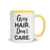 mockup 483894fd Gray Hair, Don't Care Coffee Mugs