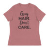 mockup 9077db27 Gray Hair, Don't Care Women's Relaxed T-Shirt