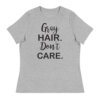 mockup 933b3249 Gray Hair, Don't Care Women's Relaxed T-Shirt