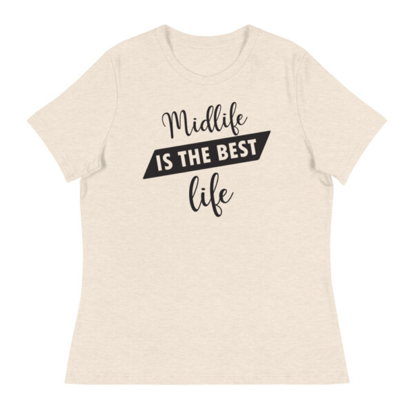 mockup fc631036 Midlife is the Best Life Women's T-Shirt