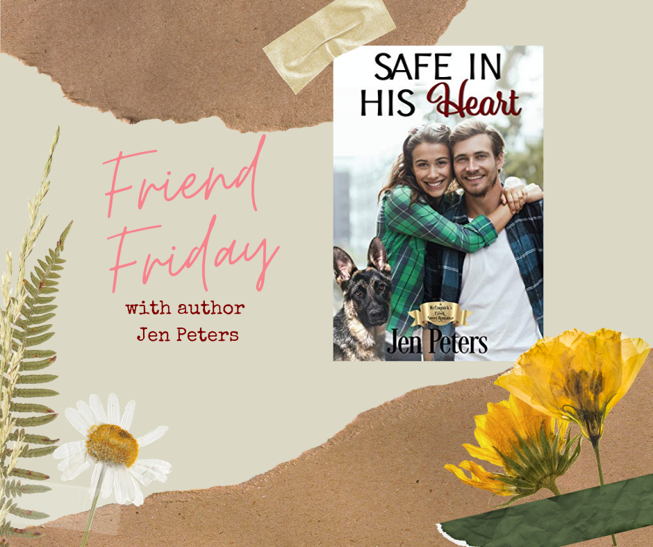 FRIEND FRIDAY – JEN PETERS