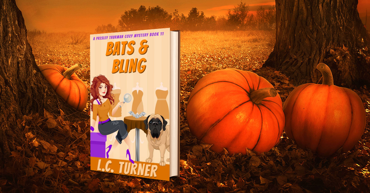 BookBrushImage3106 FREE Chapter Bats and Bling a Presley Thurman Cozy Mystery