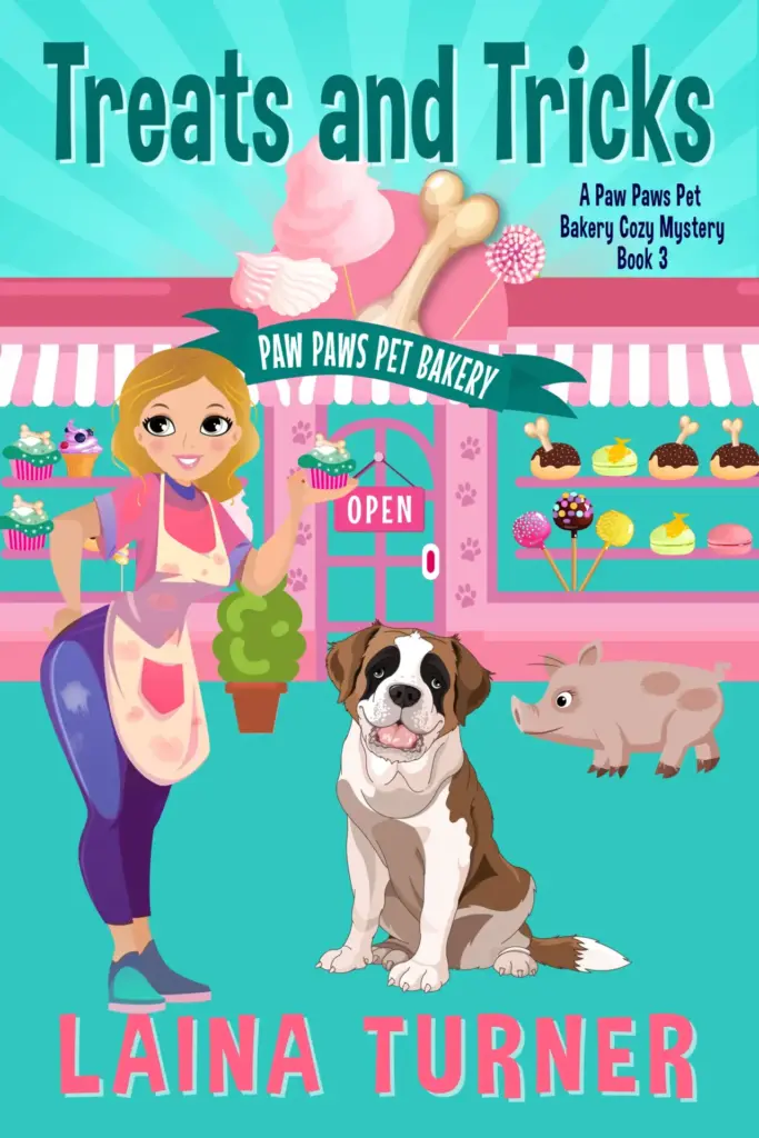 Treats and Tricks - a Paw Paws Pet Bakery Cozy Mystery Book 3