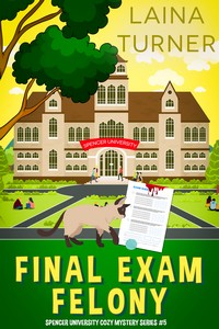 Pre-order the newest release academic cozy mystery