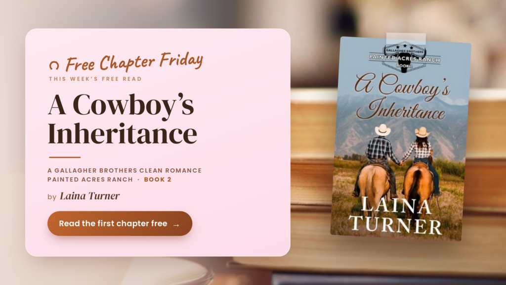 Free Chapter Friday: The Cowboy's Inheritance