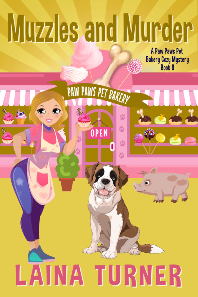 Muzzles and Murder- Paw Paws Pet Bakery Cozy Mystery Book 8