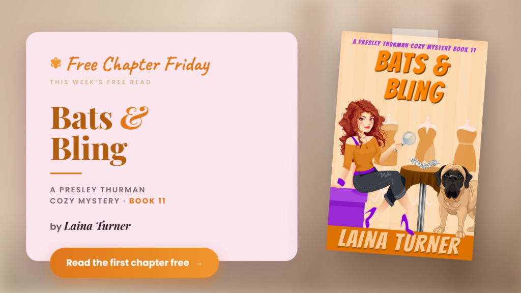 Free Chapter Friday: Bats & Bling