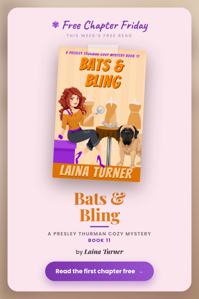 Free Chapter Friday: Bats & Bling 1 bats and bling pin Free Chapter Friday: Bats & Bling